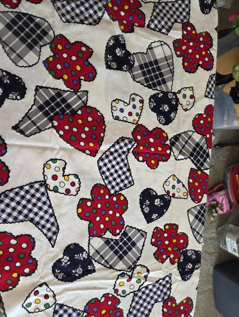 Vintage Cranston Print Works "PATCH" Sew - Quilt - Crafts Cotton Fabric